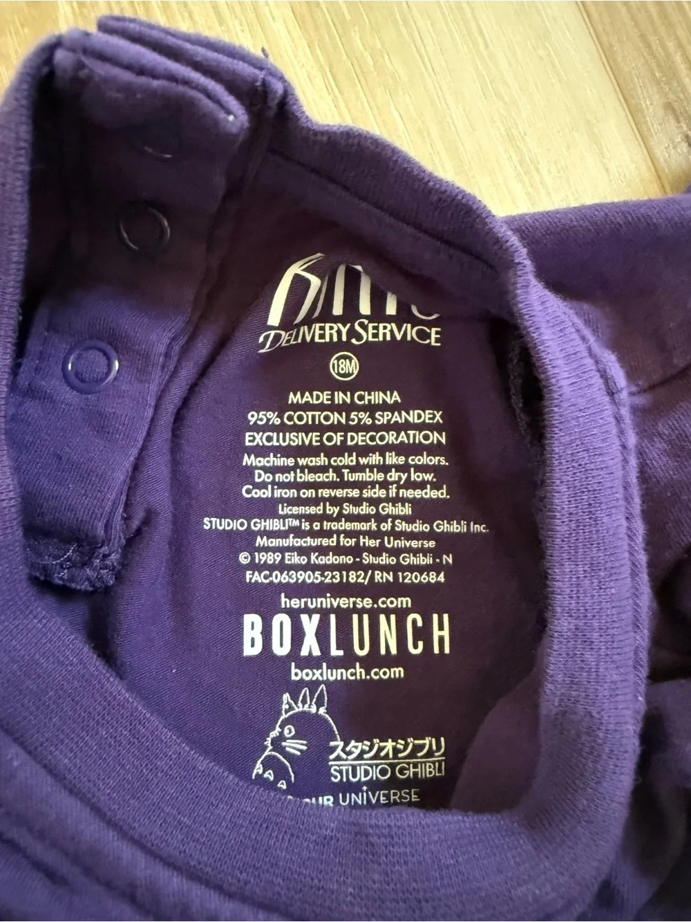BoxLunch Kiki’s Delivery Service Onesie